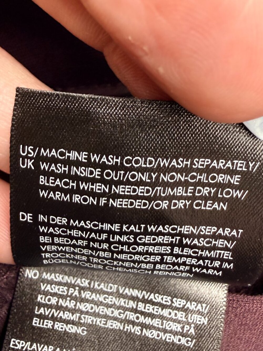 LIVERPOOL Women's EUC Madonna Leggings/Ankle Pants in "Aubergine" | Size 18W - Picture 7 of 9